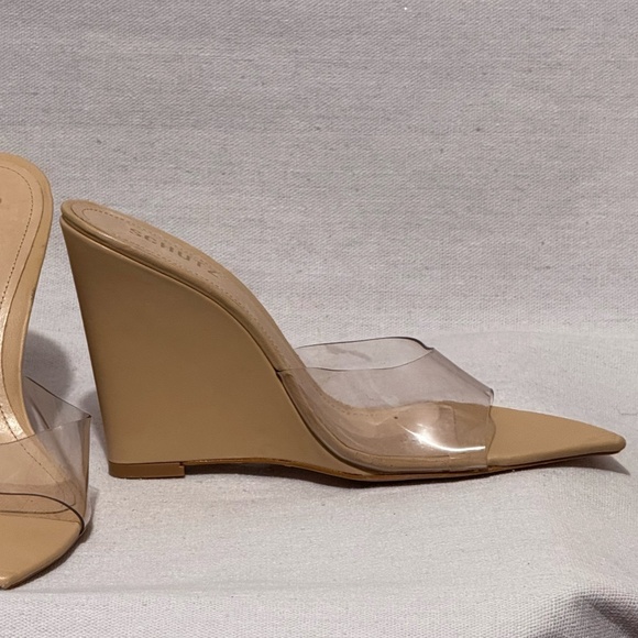 Schutz Luci Vinyl Wedge - size 9.5 - Picture 4 of 12